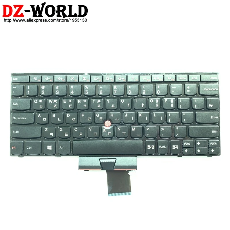 Корейская клавиатура для lenovo Thinkpad E120 E220S S220 E125 E130 E135 ноутбук Корейская Клавиатура Teclado 04Y0448 04Y0485