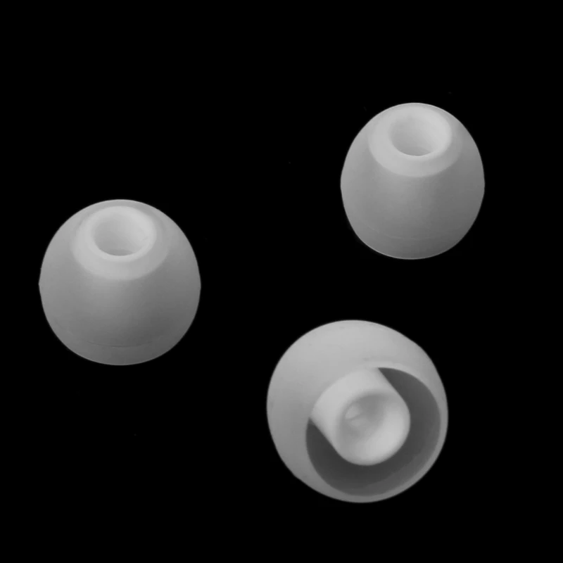 

Earphone Accessory 1 Pair Clear Silicone Earphone Replacement Ear Buds Tips For Phone Headphone