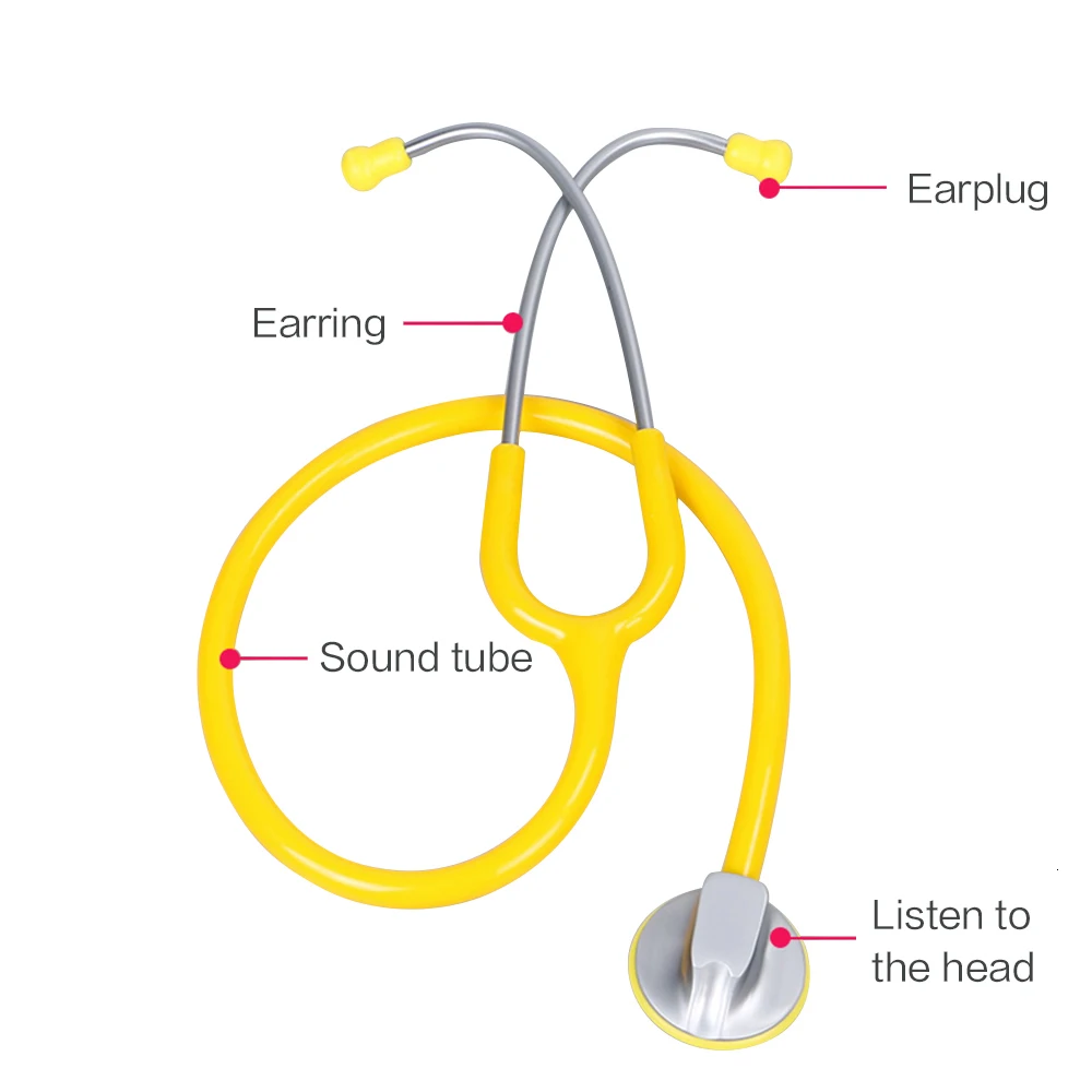 Медицинский кардиологический доктор стетоскоп профессиональный медицинский стетоскоп сердца медсестра Студенческая устройство медицинского оборудования