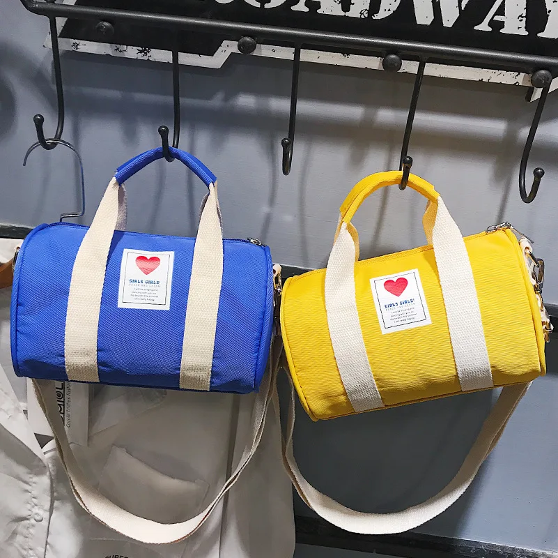 

Korean-style CHILDREN'S Bag 2020 Spring And Summer New Style Casual Canvas Accessories Bag Baby Cute Mini Shoulder Handbag