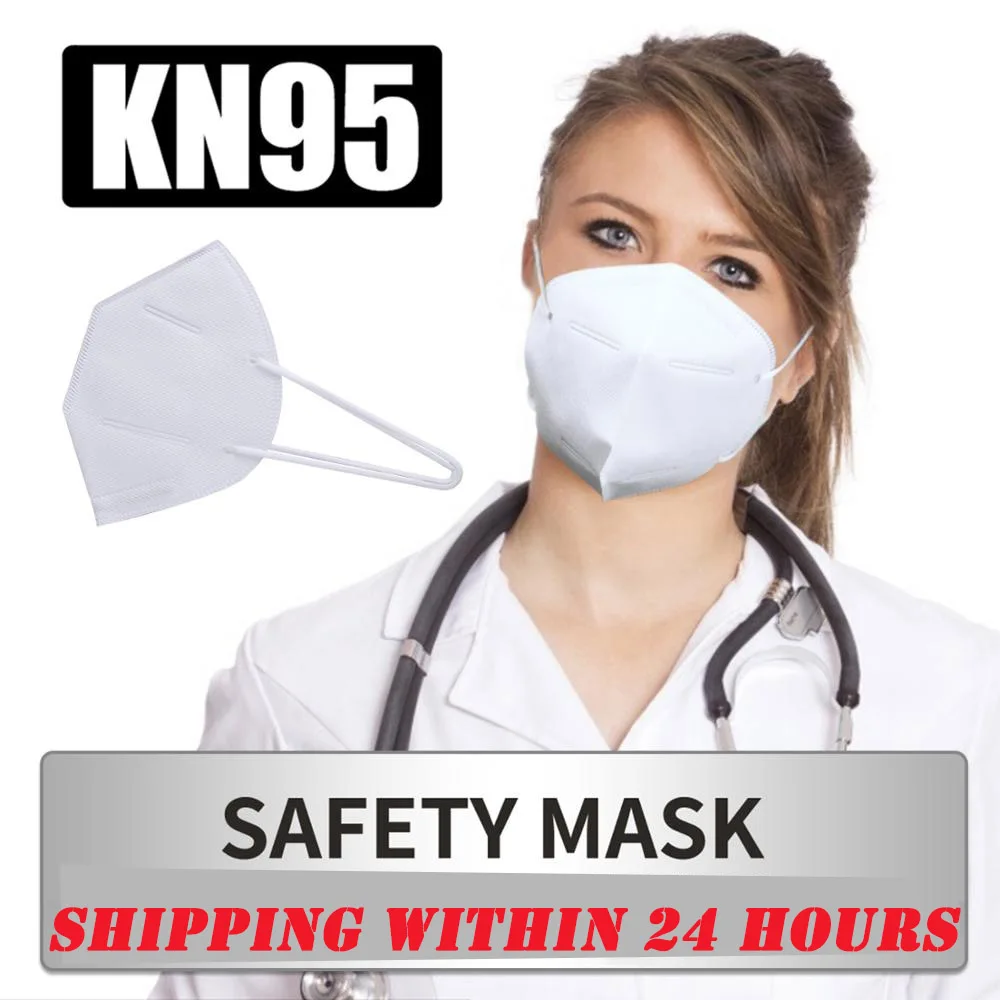 

Disposable KN95 Face Masks N95 Corona Filter Mouth Mask Respirator Dust Mask Flu FFP2 mouth Cover Dust Anti Infection KN95 Masks