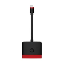 3 в 1 Thunderbolt 3 usb-хаб type C к HDMI 4K 60HZ USB3.0 PD 60W быстрая зарядка для Macbook Pro samsung S9 S10 huawei Matebook