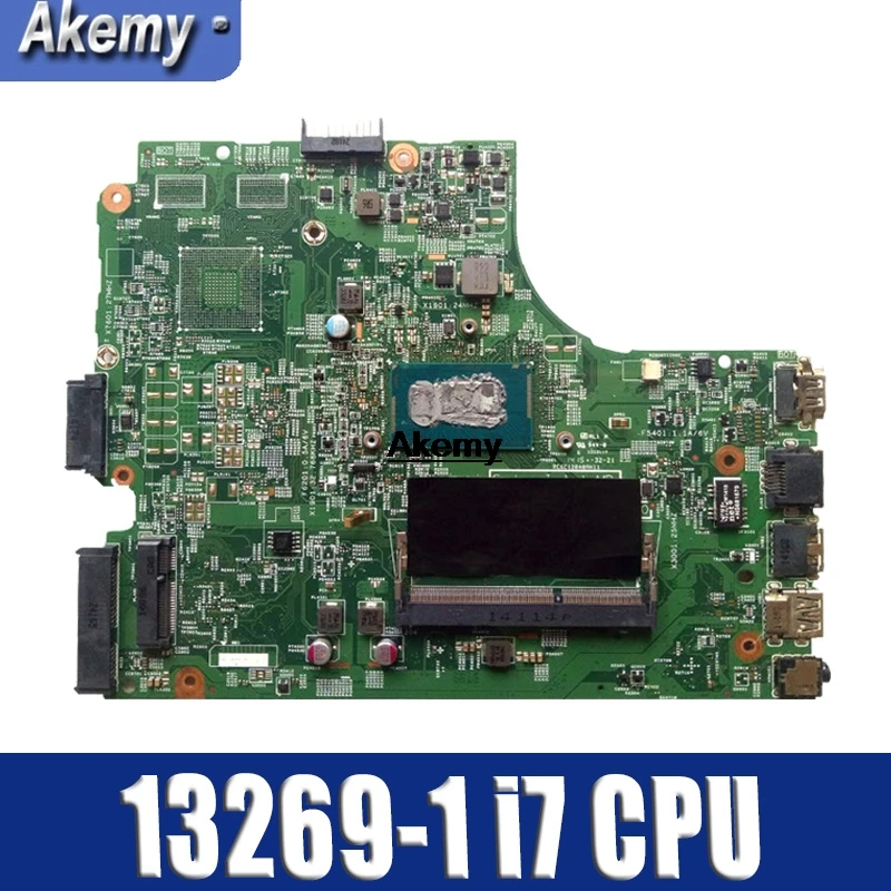 13269-1 для dell 3542 dell 3442 dell 3543 5749 3443 материнская плата 13269-1 ПРБ FX3MC REV A00 материнская плата I7 работы ГМ