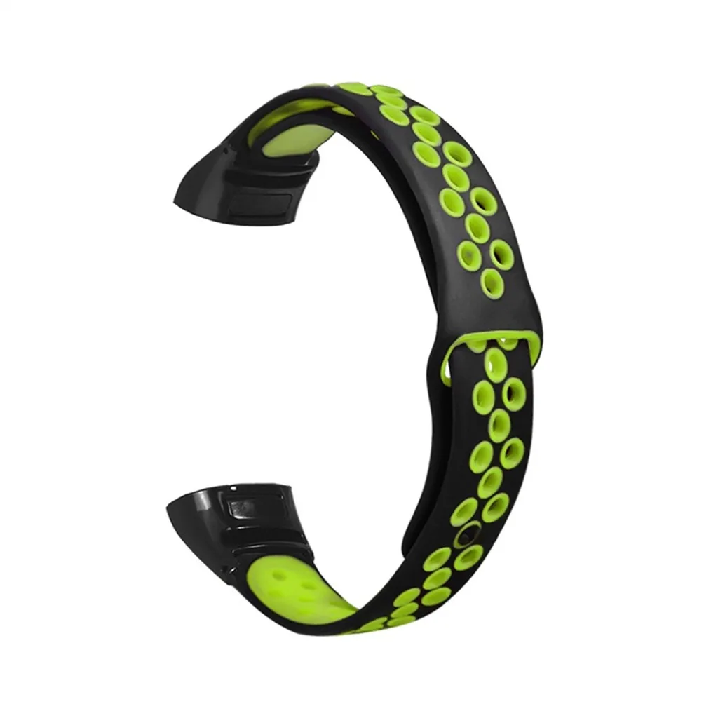 GN Ouhaobin ремешок для наручных часов для huawei Honor Band 5/4 сменный спортивный мягкий силиконовый ремешок для часов - Цвет: GN