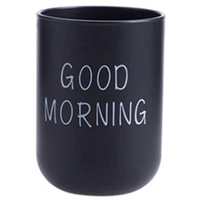 Hot Sale Home Bathroom Toothbrush Toothpaste Holder Round Washing Tooth Cup Pp Drinking Glass Tooth Mug Traveling Camping