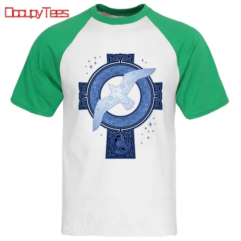 16.0Raglan white green