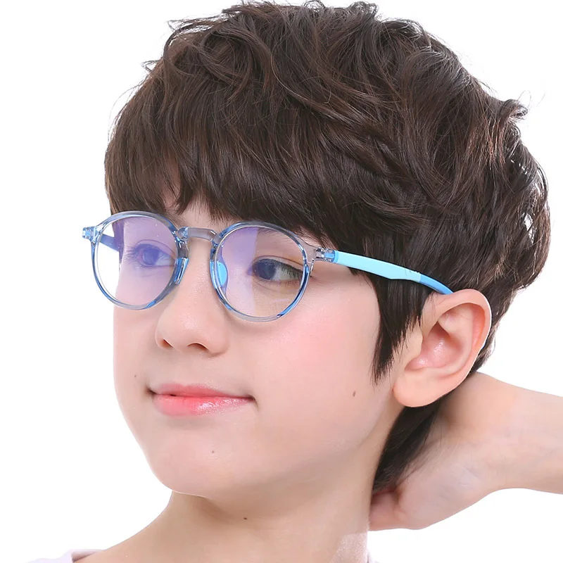 Новые модные квадратные Детские обычные очки оправа для глаз для маленьких мальчиков женские очки винтажные Детские прозрачные линзы оптические очки