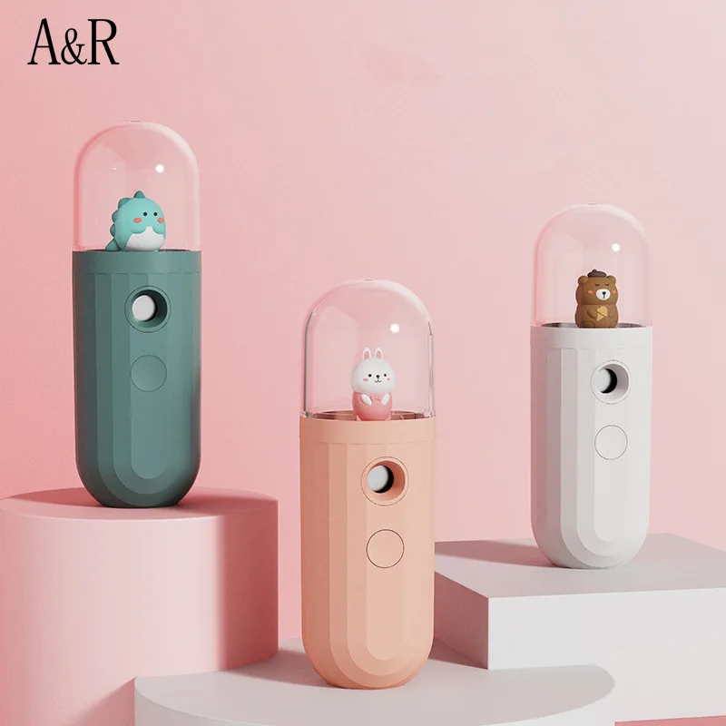 Нано дезинфицирующий распылитель для лица Usb Vaporizador Spa отпариватель Difusor