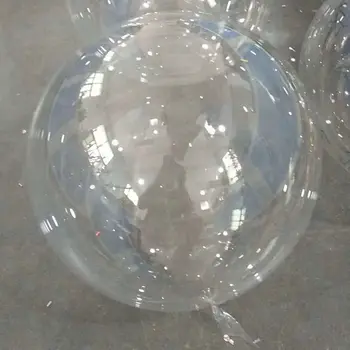 

NEW 10/20/24/36 inch Bubble No wrinkles Clear PVC Balloons Transparent globos Birthday Wedding Party Events Decor Supplies