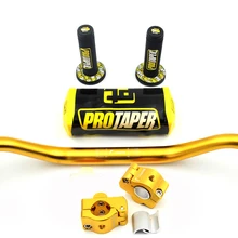 11/8 ''рукоятка 28 мм Pro Taper Руль Ручки Металлические Mulisha зажимы Pad MX для мотокросса для YAMAHA YZ125 YZF WR WRF TTR 250 450