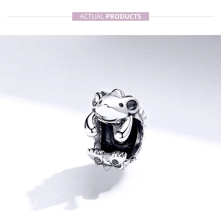 WOSTU Animal Charm 925 Sterling Silver Koala Fox Bear Beads Cow Panda Rabbit Pendant Fit Original Bracelet DIY Jewelry For Women jewellery set