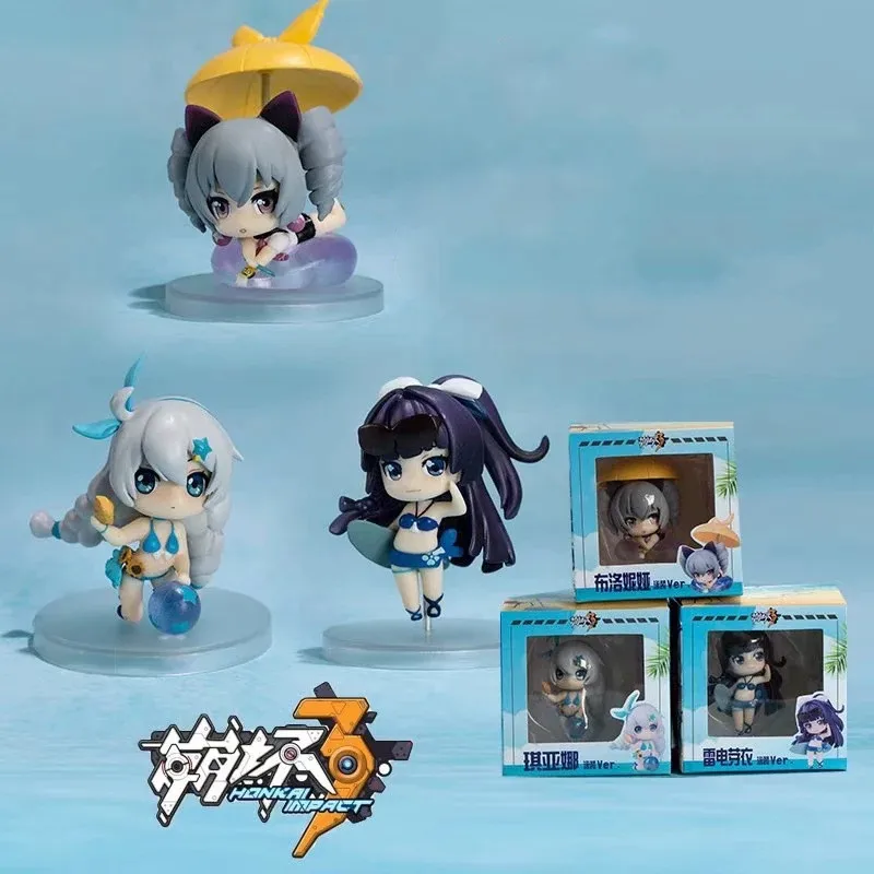 

Cheng yuan Anime Collapse of 3 Lightning Bud Clothing Bloch Nia Qiya Na Summer Day Swimwear Cute Capsule Toy Garage Kit