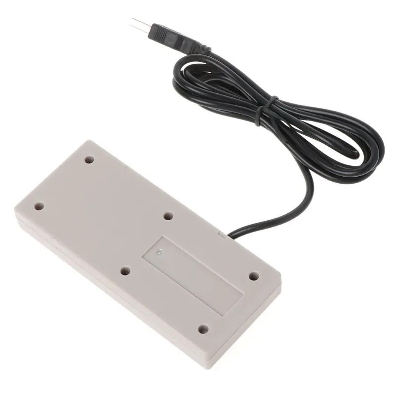 Новинка 2021 USB игровой контроллер Plug-Play Пластиковый черный + серый для ПК NES Windows