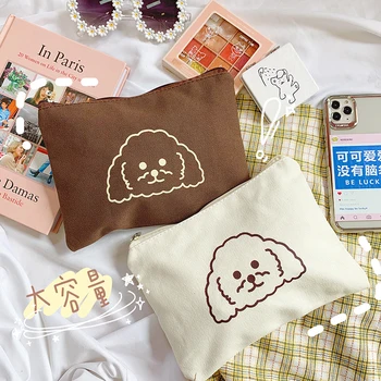 

Modern Simple Cosmetic Bag Cute Large Capacity Korean Style Storage Bag Student Creative Necessarie Feminina Home Storage EB50SN
