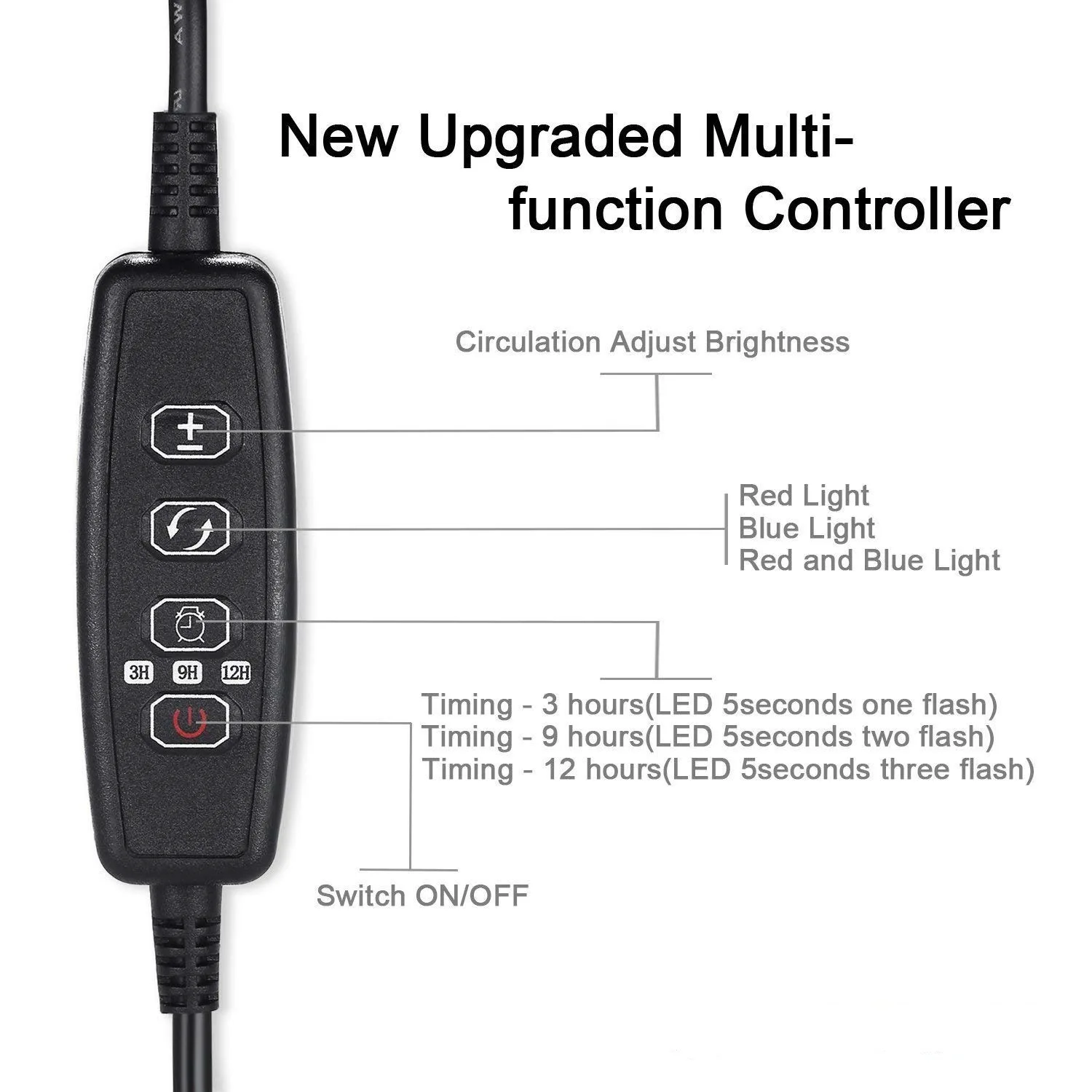 Полный спектр светодиодный светильник DC5V 18 Вт 27 Вт 36 Вт гибкий зажим USB фитолампа Настольный светильник для роста растений для комнатных цветов