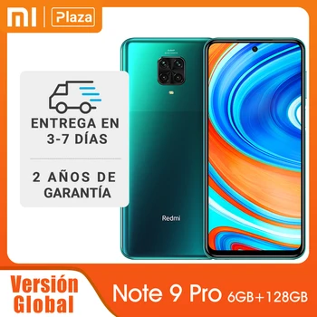 

Global Version Xiaomi Redmi Note 9 Pro 6GB 128GB Cellphone Snapdragon 720G 64MP Quad Camera 6.67" 33W Fast Charger 5020mAh NFC