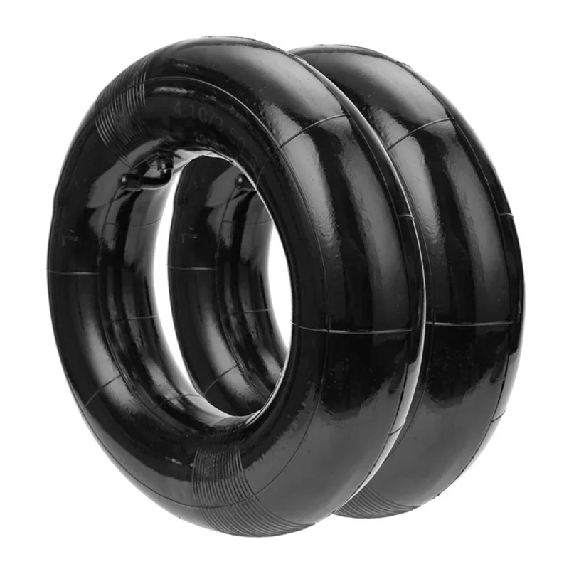 JayCreer 2-Pack 4.10/3.50-6" Replacement Inner Tubes-For Garden Wagon, Land Mowers, Hand Carts, Tractor,Snow Blowers And More