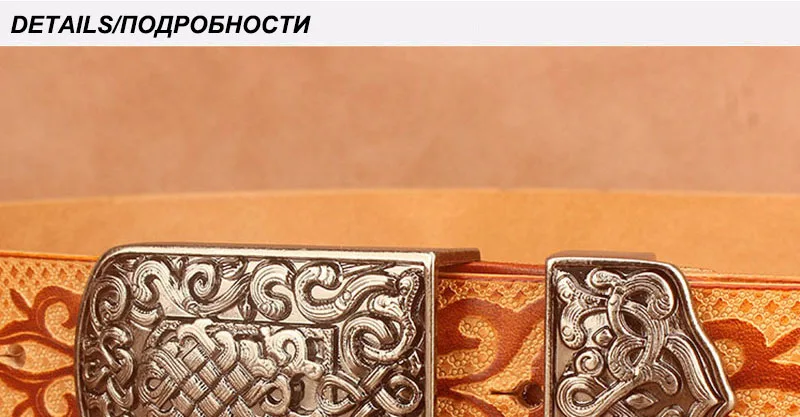 FAJARINA качество дизайн китайский национальный стиль благоприятный узор тиснение корова пояса из натуральной кожи для мужчин 3,8 см в ширину N17FJ772