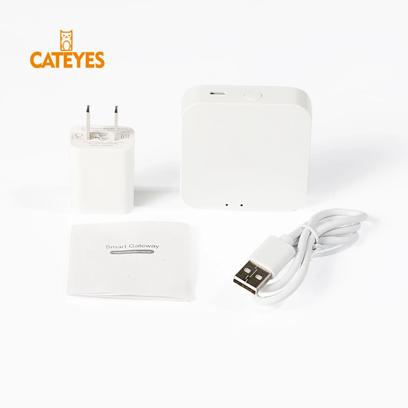 Cateyes беспроводной смарт-шлюз Tuya ZigBee 3,0 для устройства умного дома Поддержка приложения Smart life