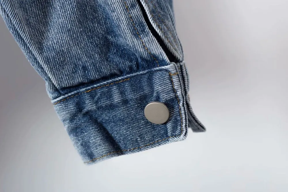 Новые осенние женские модные однотонные синие джинсовые куртки с отложным воротником женские свободные элегантные джинсовые пальто с рукавами «летучая мышь» верхняя одежда