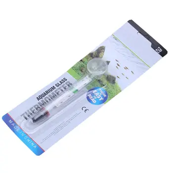 

5x New Glass Meter Fish Tank Water Temperature Aquarium Thermometer Suction Cup