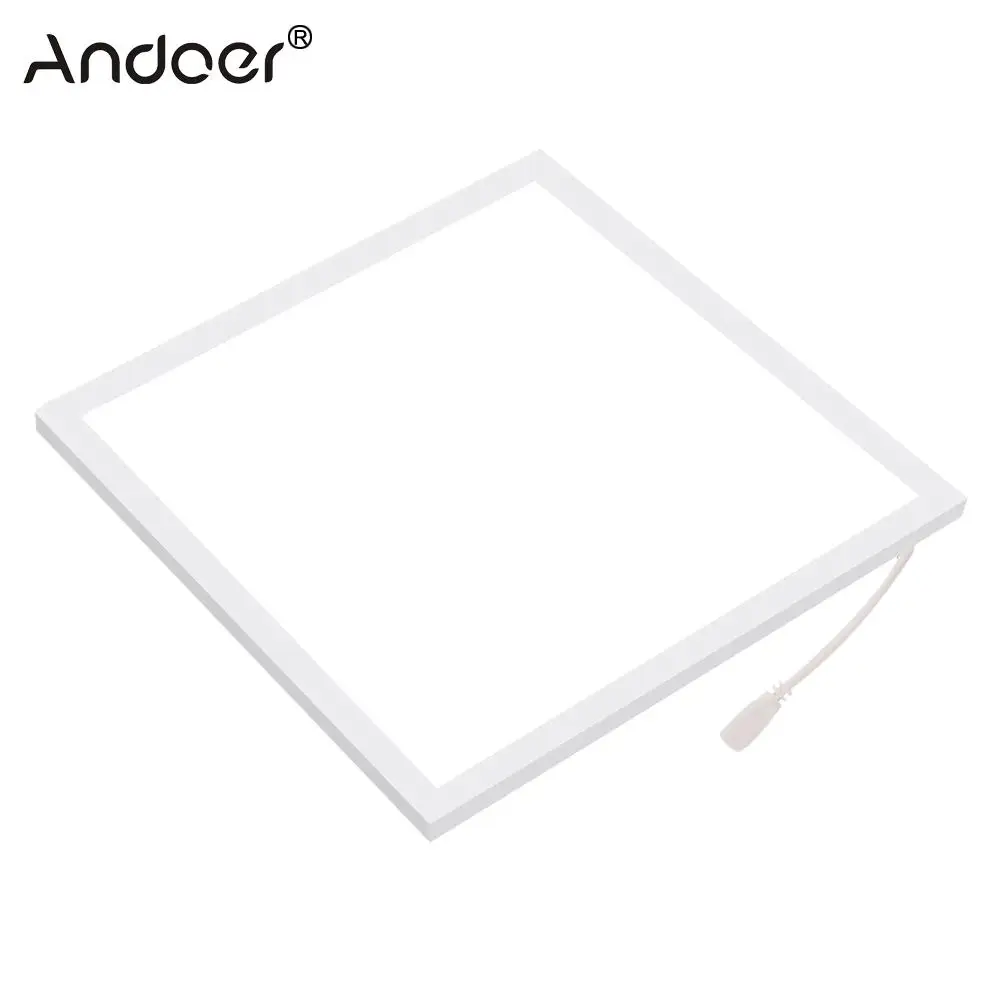 

Andoer 8.85x8.85" Photo Studio LED Back Light Panel Pad Photography Bottom Light Lighting Photo Booth Background Studio Lighting