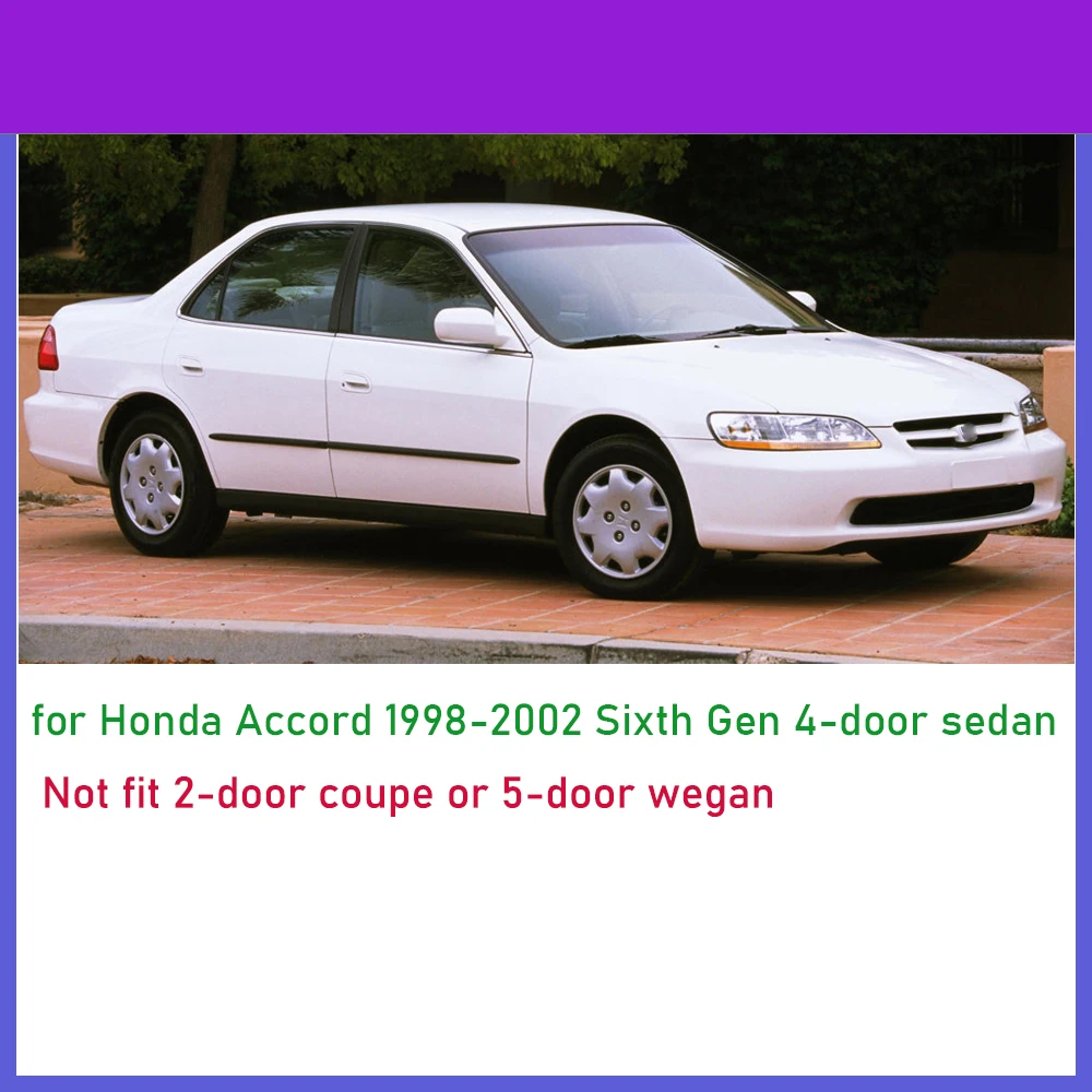 Для Honda Accord Isuzu Аска 1998 1999 2000 2001 2002 седан брызговики брызговик для крыло мотоцикла аксессуары