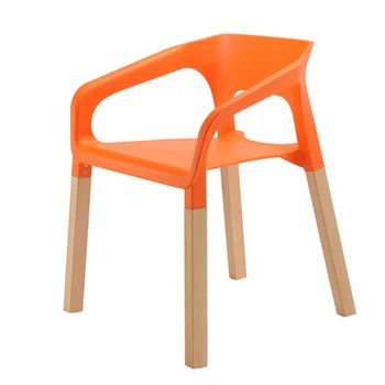 

Nordic Chair Leisure Modern Minimalist Handrail Creative Office Conference Computer Chair Commercial Home Dining Chair