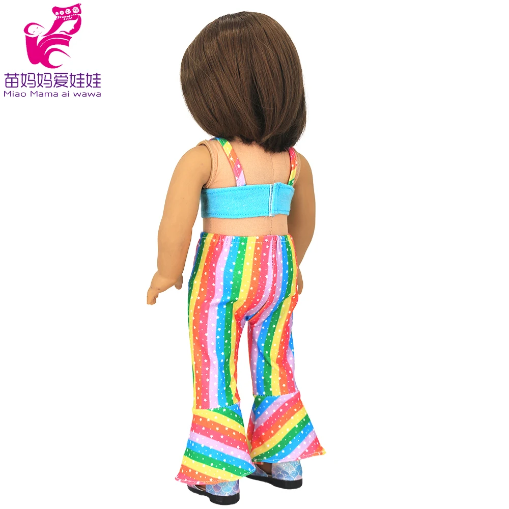 彩虹喇叭裤AG侧面 拷贝