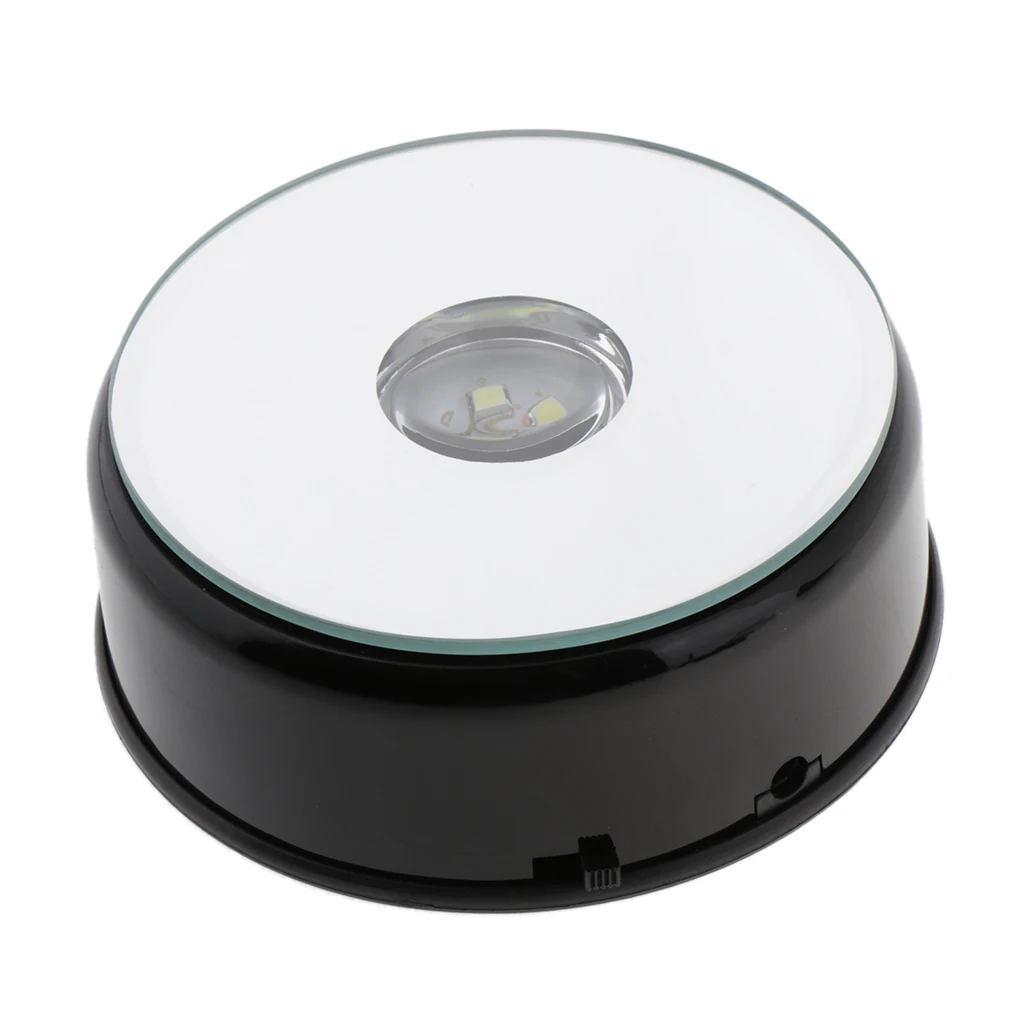 Motorized Photography Display, 360 Degree Electric Rotating Turntable, Automatic Revolving Platform for Product or Cake Display