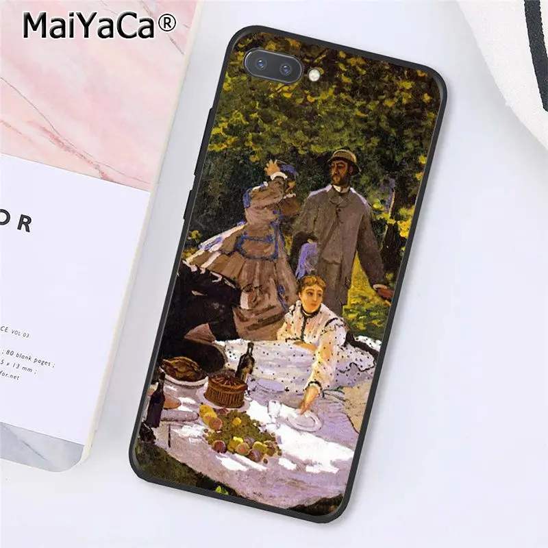 A5 MaiYaCa Клод монет картина маслом с изображением подсолнуха чехол для телефона для huawei смартфона Honor 8X9 10 20 Lite 7A 5A 7C 10i 20i View20 - Цвет: A5