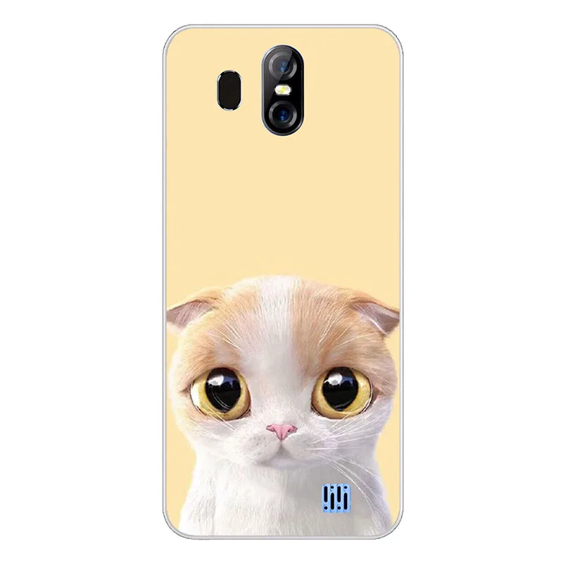 Чехол для Silicone S16 чехол силиконовый окрашенный чехол для HOMTOM S16 Чехлы для кошек Сова ack Чехлы для Fundas S16 Fundas Capa корпус сумки - Цвет: ZX05