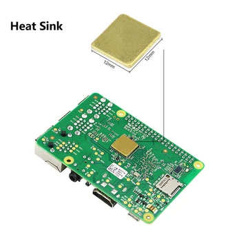 

With Heat Sink Ultimate Cooler Lightweight Dissipation Easy Install Dual Fan Silent Durable Accessories For Raspberry Pi 3B 4B