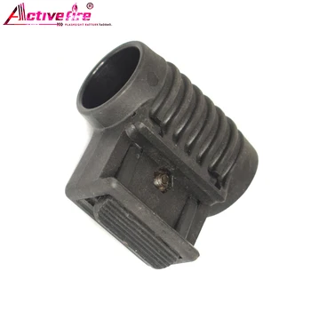 

Picatinny 20mm / 1" offset ring flashlight laser weave Weaver Picatinny side rail flashlight offset rail side mirror mount
