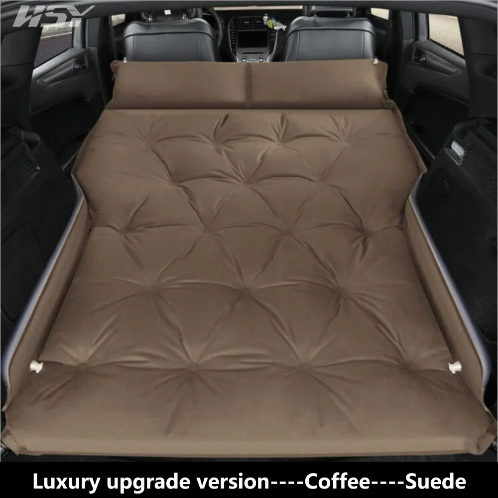 180*130*5CM Automatic Car Inflatable Bed SUV Air Mattress Rear Travel Bed Trunk Sleeping Mat Cushion