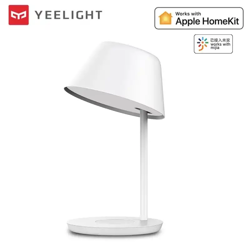 Original Yeelight Desk Lamp Smart Wifi Touch Dimmable Led Table Light Wireless Charging For Apple Homekit Mijia App Remote Control Aliexpress 