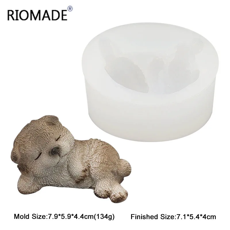 3d Labrador Cane Silicone Torta Decor Fondente Sugarcraft Stampi Cioccolato Stampo Da Forno Sapone Aromaterapia Argilla Cera Candela Fare Stampo Strumento Fai Da Te Resina Epossidica