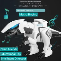 Walking Singing Speak English Electric Dinosaur Robot Toy Child Educational Toy boy best gift Intelligent rc Dinosaur Simulation 2