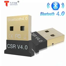 Adaptateur USB Bluetooth 4.0, transmetteur/récepteur Audio, Dongle, sans fil, pour ordinateur