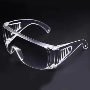 

Unisex Anti-dust Goggles Transparent Lens Anti-spray Anti-sand Anti-impact Protective Glasses Eyewear