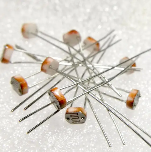 1000pcs/bag 7mm CDS light sensor LDR Photoresistance MJ7516 MJ7517 MJ7528 MJ7537 MJ7539