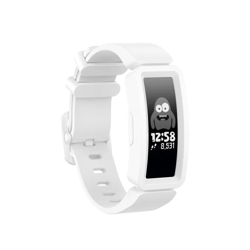 100 шт силиконовый ремешок на запястье, Браслет для Fitbit Inspire/Inspire HR Fitbit ace 2 ACE2 Замена для умных часов ремешок для часов