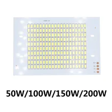 SMD5730 светодиодный светильник с кристаллами 50 Вт, 100 Вт, 150 Вт, 200 Вт, высокомощный Светодиодный прожектор COB 30-36 в для точечного светильника, точечный светильник, уличный светильник