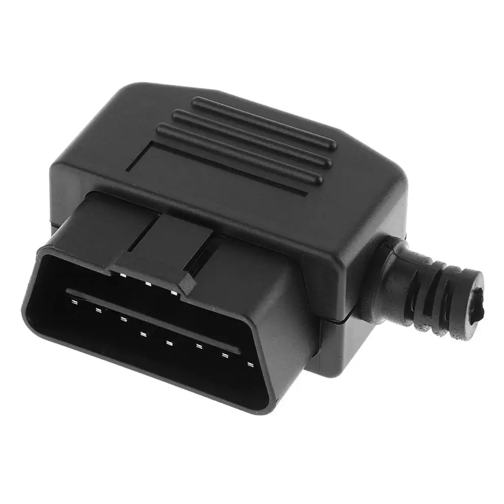 OBD II OBD2 L Тип 16 Pin Мужской авто разъем кабель провода розетки разъем с оболочкой и винт