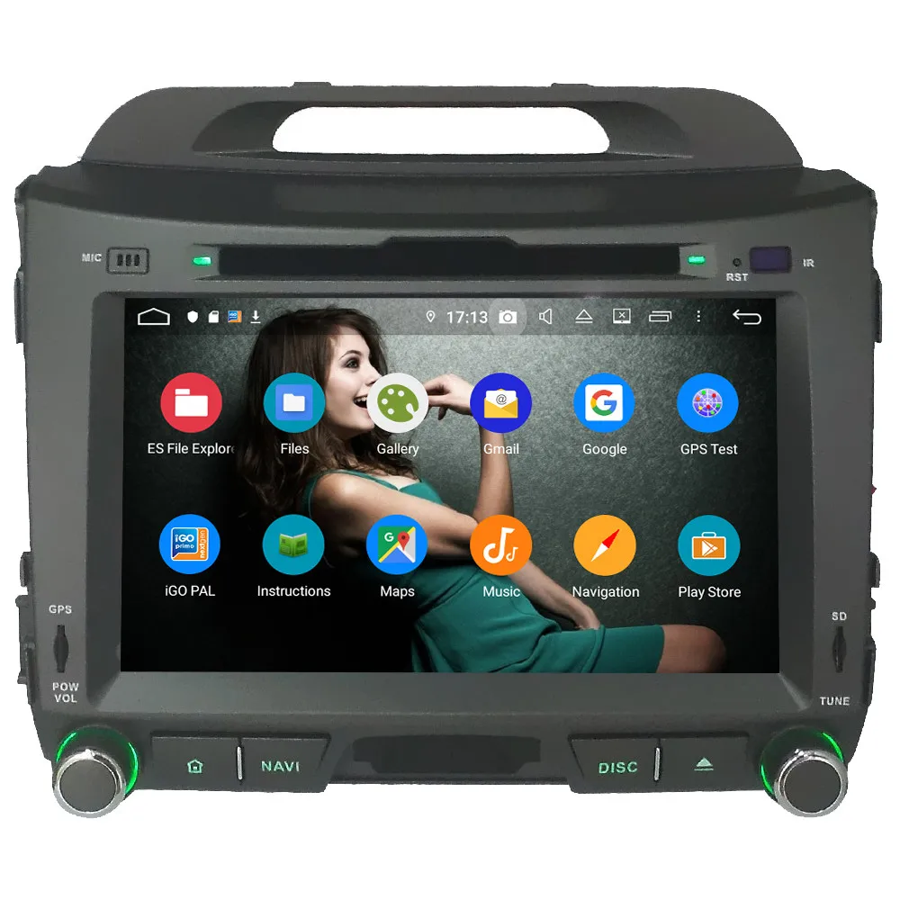 Klyde ips 4G wifi Android 9,0 Восьмиядерный 4 Гб ОЗУ 64 Гб ПЗУ DSP BT автомобильный DVD мультимедийный плеер радио для Kia Sportage 3 4 R 2010