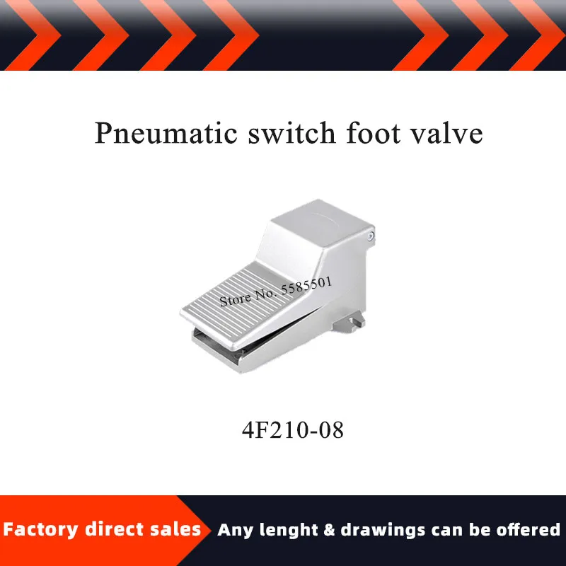 Factory Direct Pneumatic Foot Switch 4f21008 Foot Pedal Fv420 Foot Pedal Cylinder Control