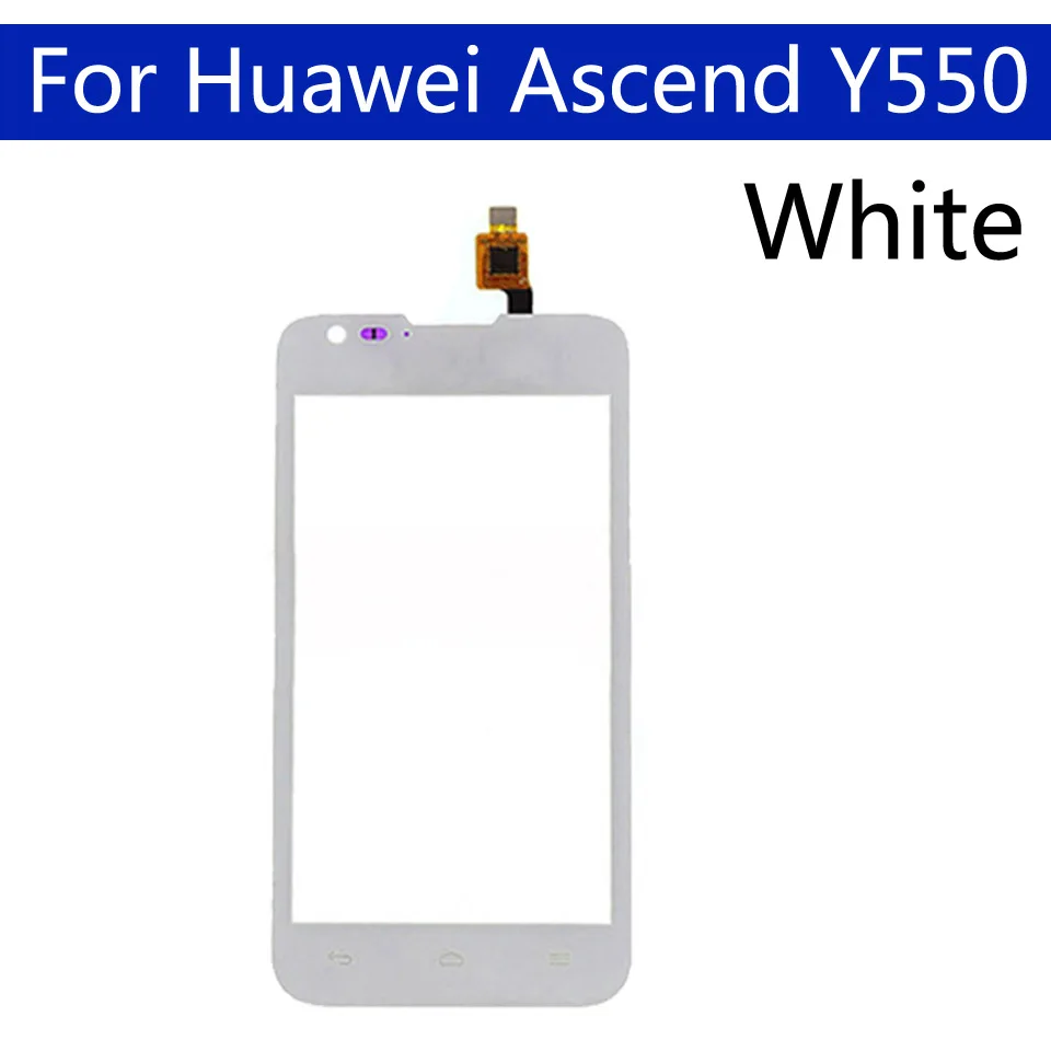 4," сенсорный экран для huawei Ascend Y550 Y550-L01 \ L02 \ L03 Сенсорная панель дигитайзер ЖК-дисплей стеклянная панель объектива