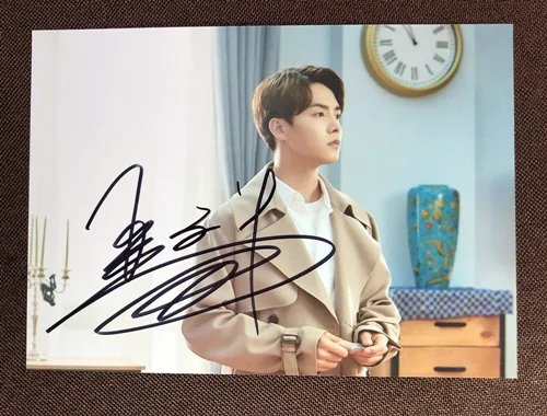 Ручная подписка Ray Ma фото с автографом 5*7 102019 м