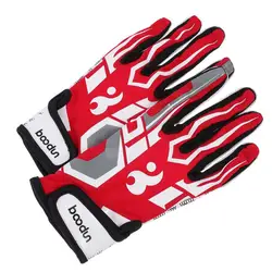 1 Pair of Practical Rugby Baseball Gloves Breathable Full-finger Sports Gloves