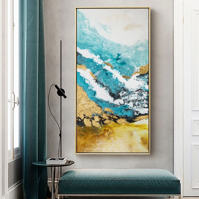 

100% Hand Painted Modern Abstract Art Oil Painting On Canvas Wall Art Frameless Picture Decoration For Live Room Home Decor Gift